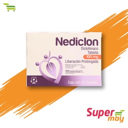 [000367] DICLOFENACO 100 MG 20 UDS