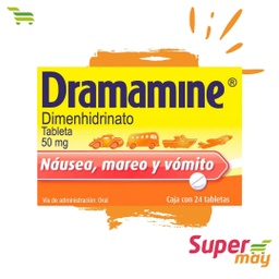 [000373] DRAMAMINE 50 MG 24 UDS