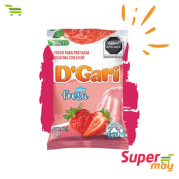 [000456] DGARI FRESA LECHE GELATINA 120 GR