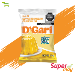 [000462] DGARI PIÑA GELATINA 120 GR