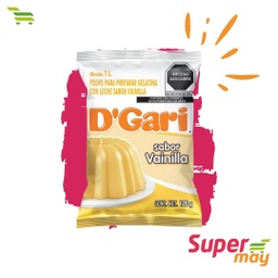 [000466] DGARI VAINILLA GELATINA 120 GR