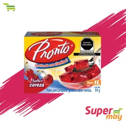 [000467] PRONTO GELATINA CEREZA 84 GR