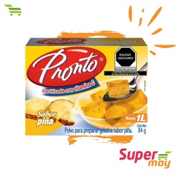 [000471] PRONTO GELATINA PIÑA 84 GR