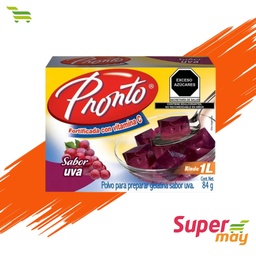 [000472] PRONTO GELATINA UVA 84 GR