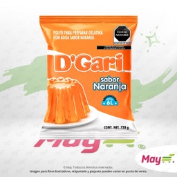 [000473] GELATINA GARI NARANJA 720 GR