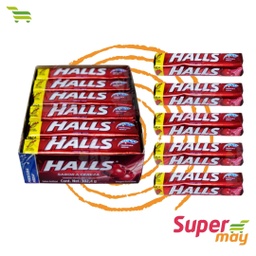 [000486] HALLS CEREZA CARAMELO EXH/12 UDS