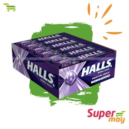 [000489] HALLS MORA CARAMELO EXH/12 UDS