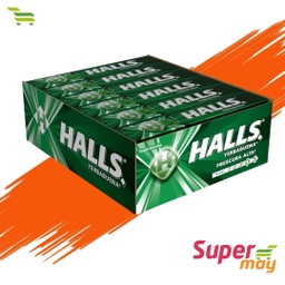 [000490] HALLS YERBA CARAMELO EXH/12 UDS