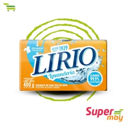[000519] LIRIO CLASICO JABON LAVANDERIA 400 GR