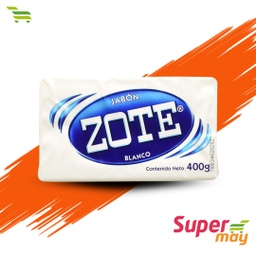 [000523] ZOTE BLANCO JABON LAVANDERIA 400 GR