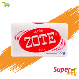 [000524] ZOTE ROSA JABON LAVANDERIA 100 GR