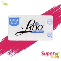 [000536] LIRIO NEUTRO JABON 200 GR