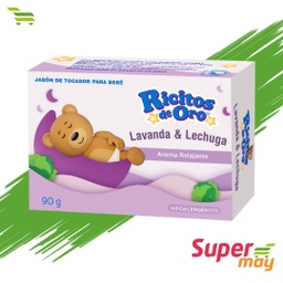 [000543] RICITOS DE ORO LAVANDA JABON 90 GR