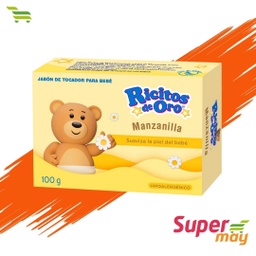 [000544] RICITOS DE ORO MANZANILLA JABON 100 GR