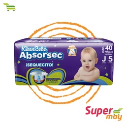 [000792] ABSORSEC PAÑAL JUM 40 UDS