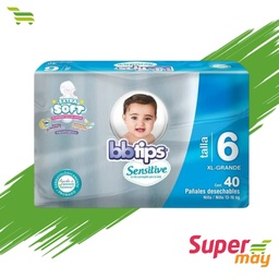 [000797] BB TIPS E6 XX-GRANDE PAÑAL 40 UDS