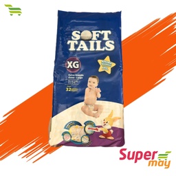 [000806] SOFT TAILS X-GDE PAÑAL 32 UDS