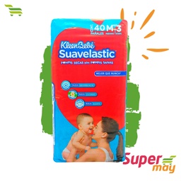 [000810] SUAVELASTIC MEDIANO PAÑAL 40 UDS