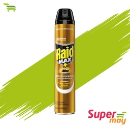 [000852] RAID MAX INSECTICIDA 400 ML