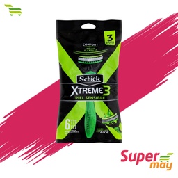[000855] SCHICK XTREME RASTRILLO 3 HJS 1 UD