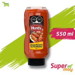 [000895] HUNTS ALITAS WINGS SALSA 550 ML