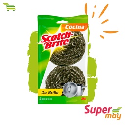 [000925] SCOTCH BRITE FIBRA ESPIRAL 2 UDS