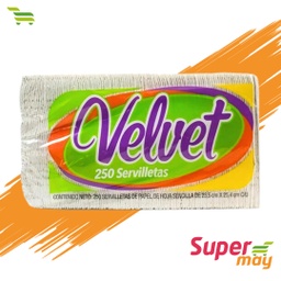 [000934] VELVET SERVILLETAS 220 UDS
