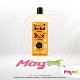 [000942] SECRETO SHAMPOO RIZOS CHIA Y RICINO 1 LT