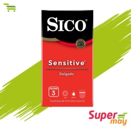 [000970] SICO SENS-ROJO PRESERVATIVO 3 UDS