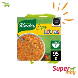 [000982] KNORR LETRA SOPA 95 GR