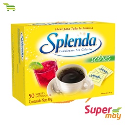 [001004] SPLENDA ENDULZANTE EXH 50 UDS