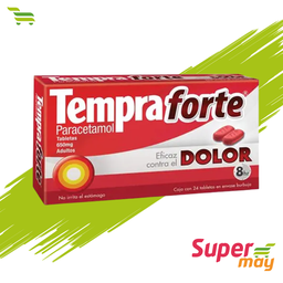 [001075] TEMPRA FORTE 650 MG EXH/24 UDS