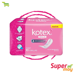 [001083] KOTEX REGULAR S/A TOALLA 10 UDS