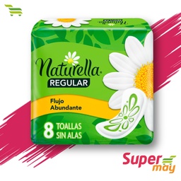 [001093] NATURELLA REG. S/ALAS TOALLA 8 UDS