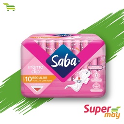[001094] SABA CLIP C/ALAS TOALLA 10 UDS