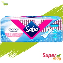 [001106] SABA PANTI REG TOALLA 28 UDS