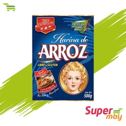 [001116] 3 ESTRELLAS HARINA DE ARROZ 500 GR