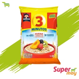 [001118] 3 MIN BOLSA AVENA 380 GR
