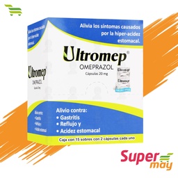 [001127] ULTROMEP 15/2 CAPS 20 MG