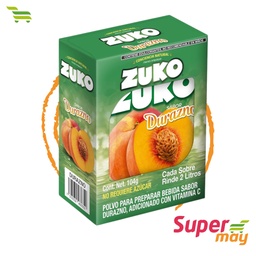 [001174] ZUKO DURAZNO BEBIDA EN POLVO 8 UDS