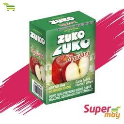 [001183] ZUKO MANZANA BEBIDA EN POLVO 8 UDS
