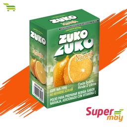 [001185] ZUKO NARANJA BEBIDA EN POLVO 8 UDS