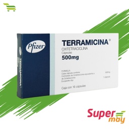 [001209] TERRAMICINA 500MG C/16 CAPS
