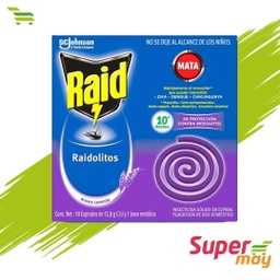 [001256] RAIDOLITOS LAVANDA INSECTICIDA 10 UDS