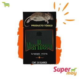 [001268] MARLBORO NEGRO CIGARRO 20 UDS