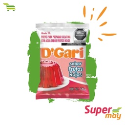 [001275] DGARI FRUTOS ROJOS GELATINA 120 GR