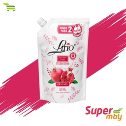 [001307] LIRIO GRANADA POUCH JABON LIQ 1L