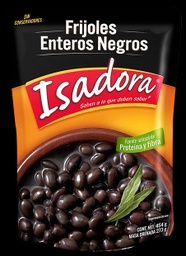 [001356] ISADORA ENTERO NEGRO FRIJOL 454 GR