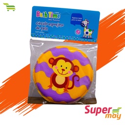 [001437] BATHTIME ESPONJA REDONDA  1 UDS