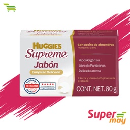 [001457] HUGGIES SUPREME JABON  80 GRS